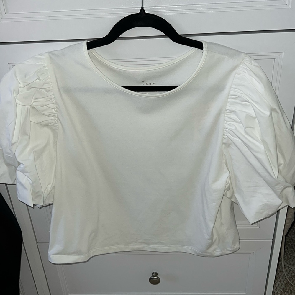 A New Day- puffy sleeve top